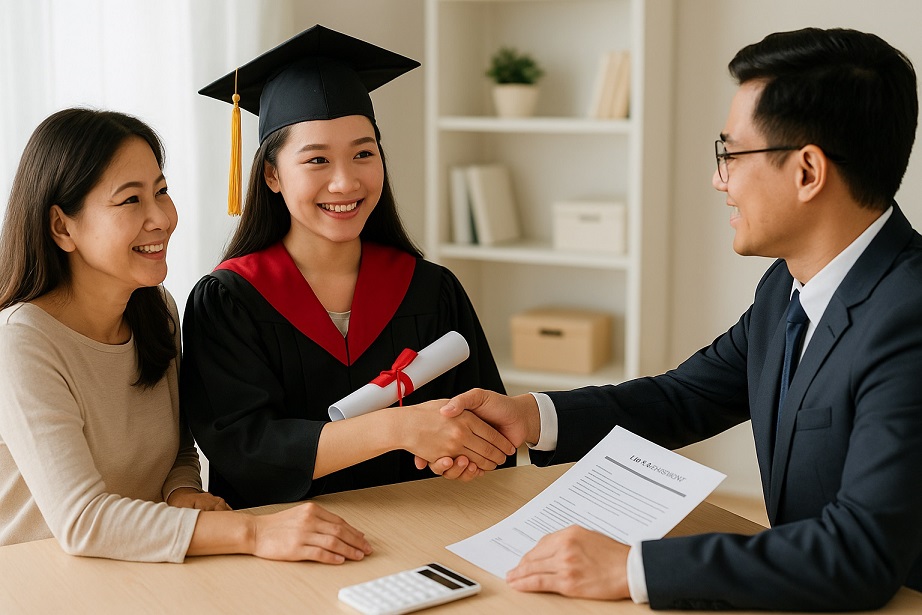 Vay học phí – du học